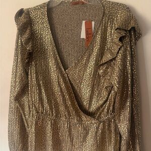 Metallic Blouse